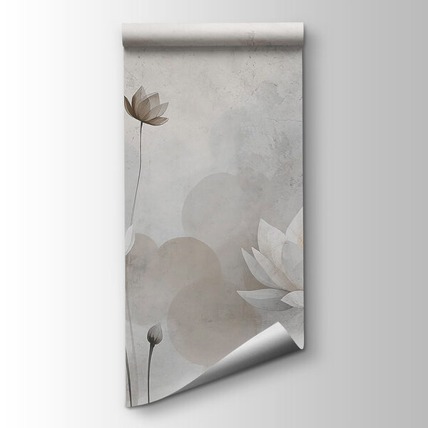 Wallpaper with flowers Wallpaper with flowers