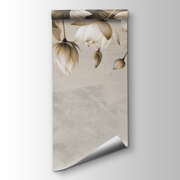 Delicate blooms on a subtle backdrop Delicate blooms on a subtle backdrop