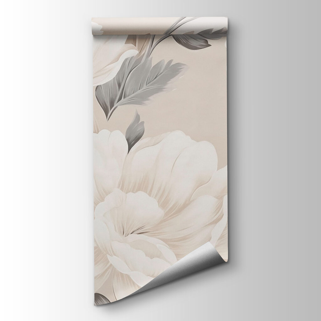 Wallpaper with flowers Wallpaper with flowers