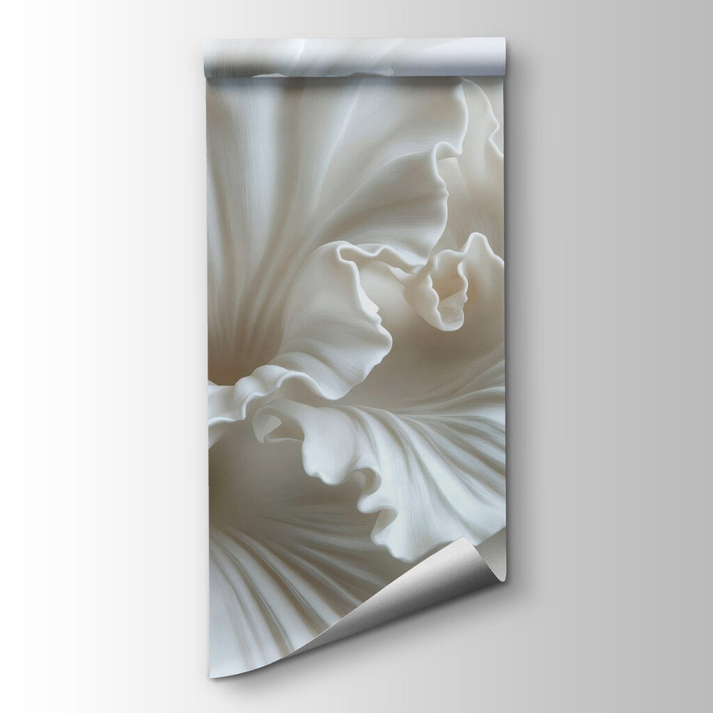 Delicate folds of textured elegance Delicate folds of textured elegance