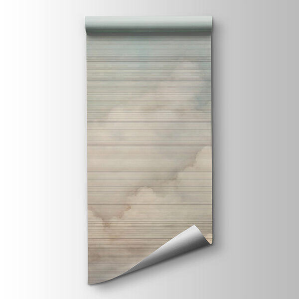 White clouds in the sky