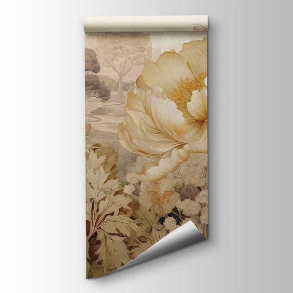 Delicate blooms in muted tones