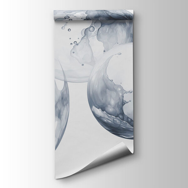 Group of bubbles with bubbles in the air