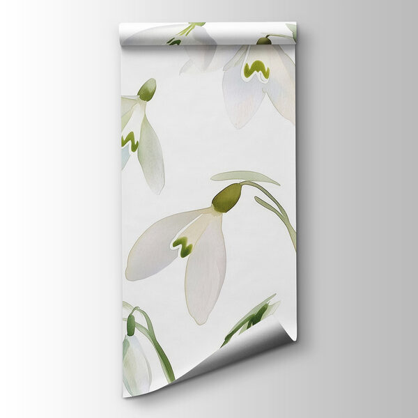 Pattern of white flowers Pattern of white flowers