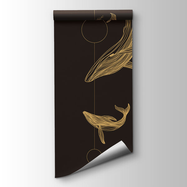 Group of whales and bubbles Group of whales and bubbles