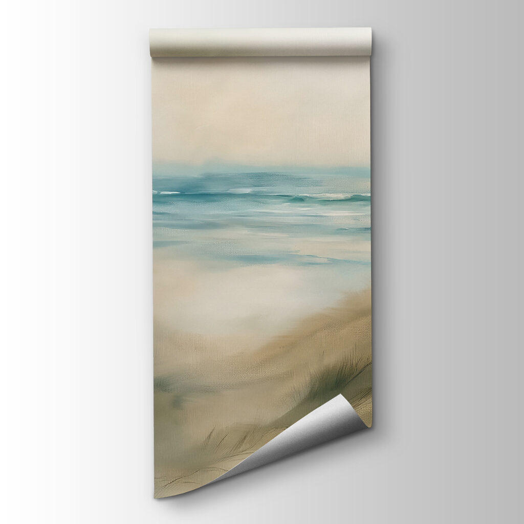 Painting of a beach Painting of a beach