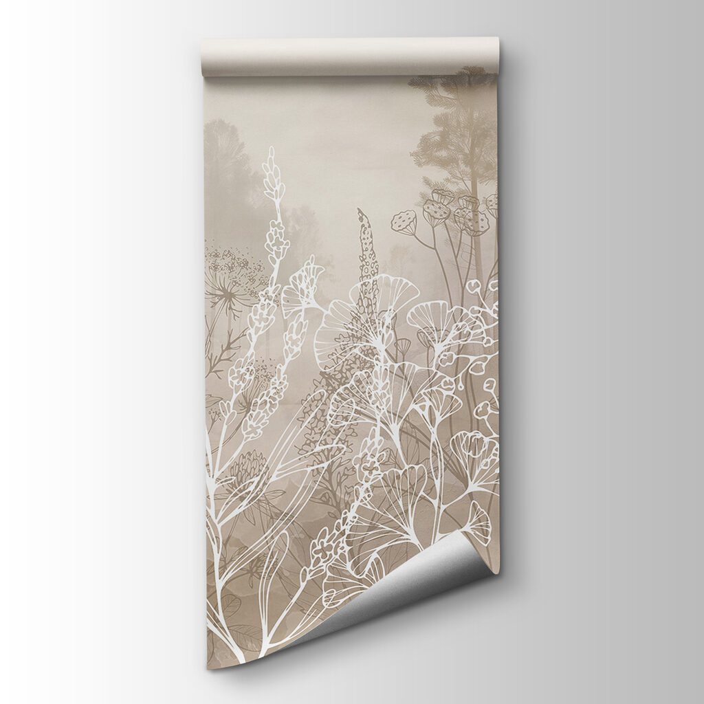 Drawing of plants and trees Drawing of plants and trees