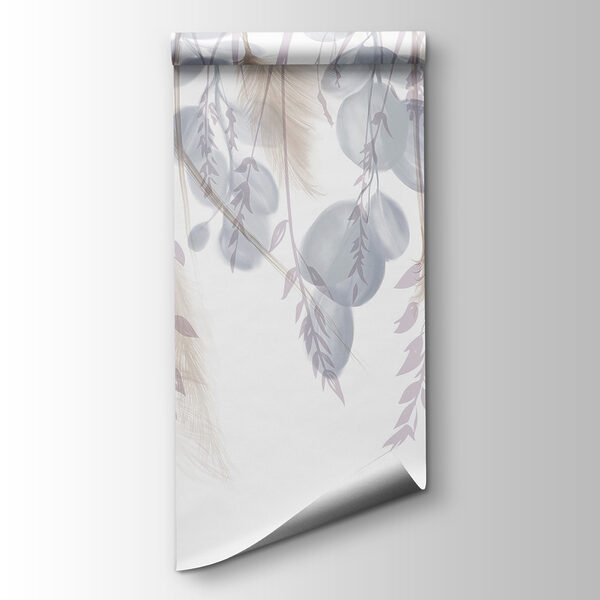 Serene botanical arrangement in soft hues Serene botanical arrangement in soft hues