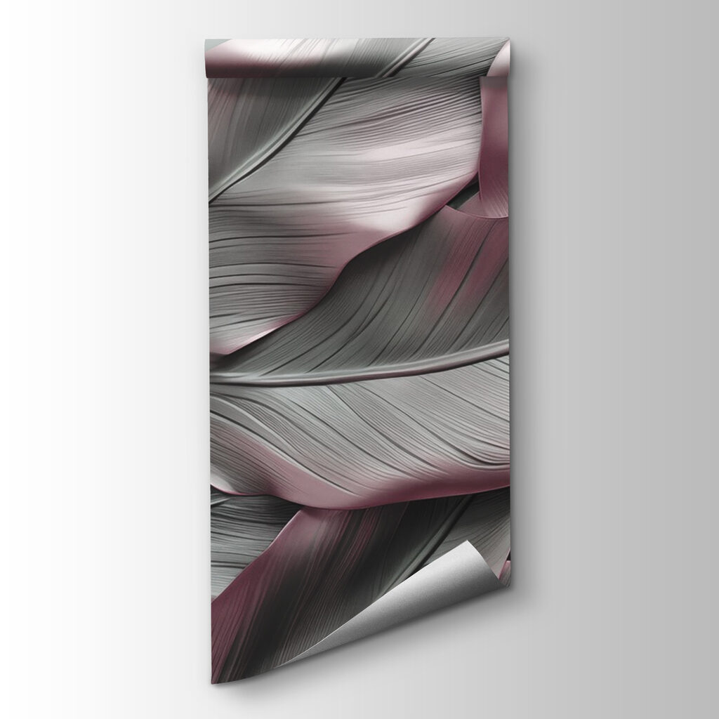 Elegant leaves in soft hues Elegant leaves in soft hues