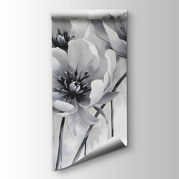 Group of flowers on a white background Group of flowers on a white background