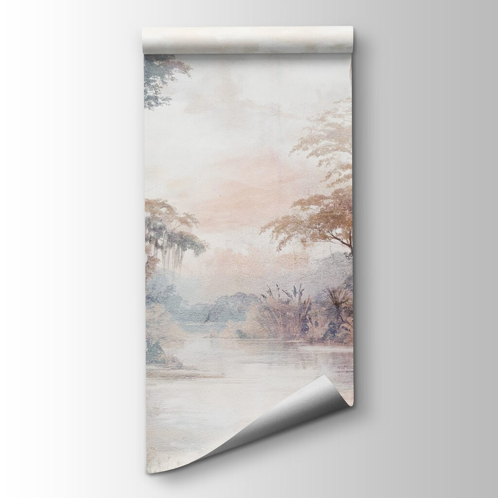 River with trees and plants River with trees and plants