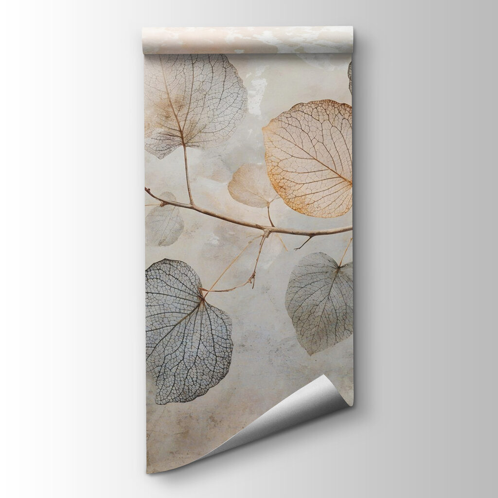 Branch with leaves on it