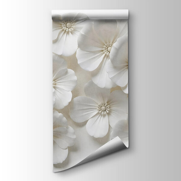 Group of white flowers Group of white flowers