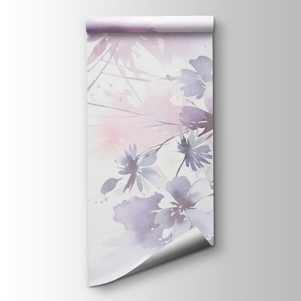 Watercolor painting of flowers