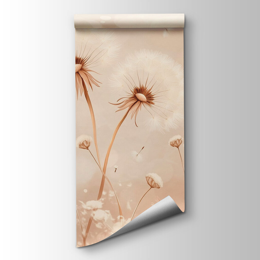 Dandelions dancing in the gentle breeze Dandelions dancing in the gentle breeze