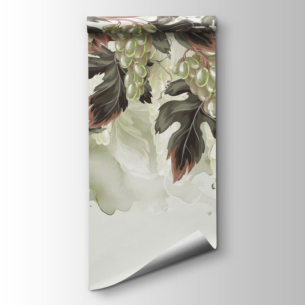 Bunch of grapes on a vine Bunch of grapes on a vine