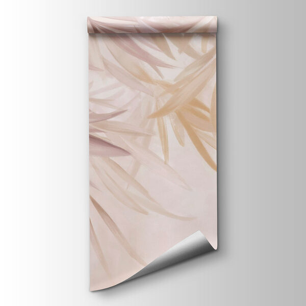 Soft leaves in gentle hues Soft leaves in gentle hues