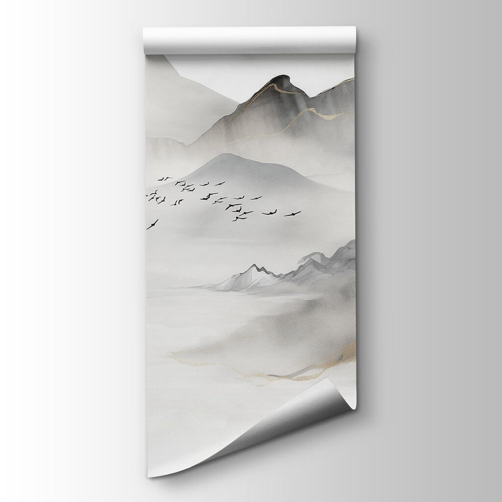 Birds flying in the clouds Birds flying in the clouds