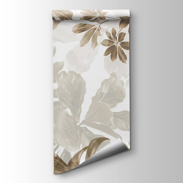 Soft hues of layered foliage art