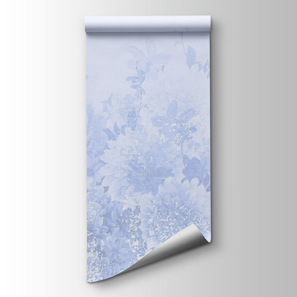 Soft floral elegance in pale hues Soft floral elegance in pale hues