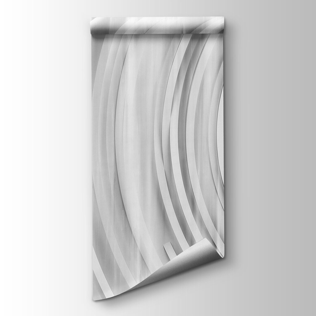 White and grey background with circles White and grey background with circles