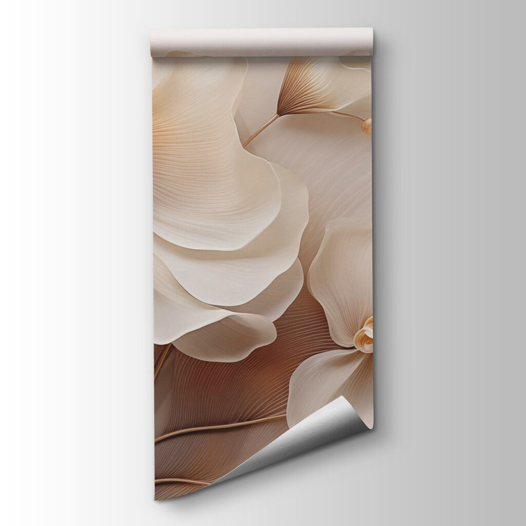 Delicate blooms in soft tones