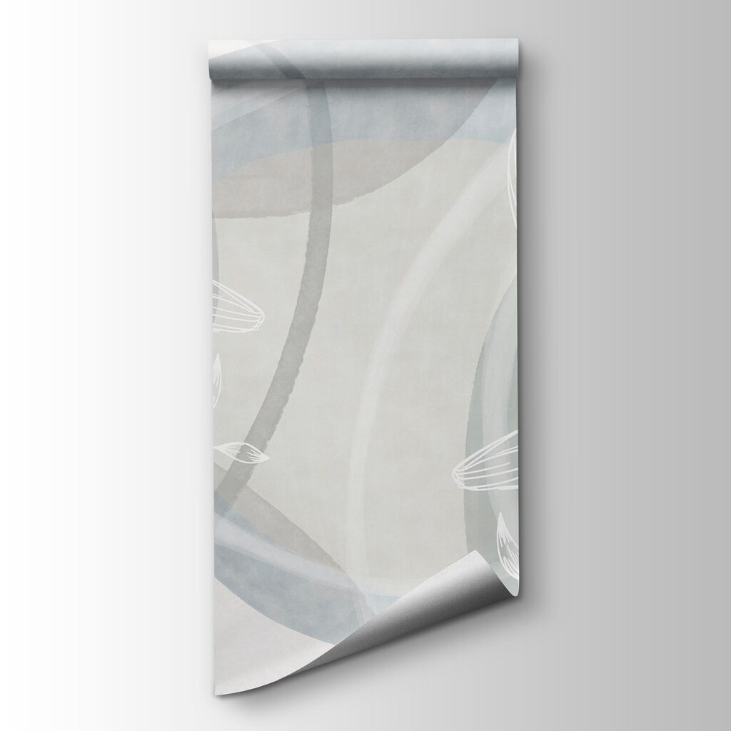 White flowers on a grey background White flowers on a grey background