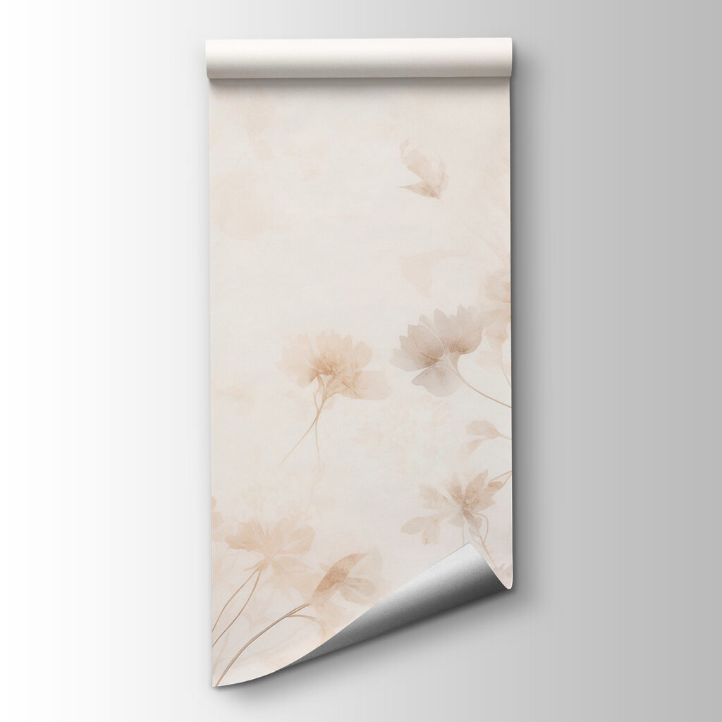 White and pink floral pattern White and pink floral pattern