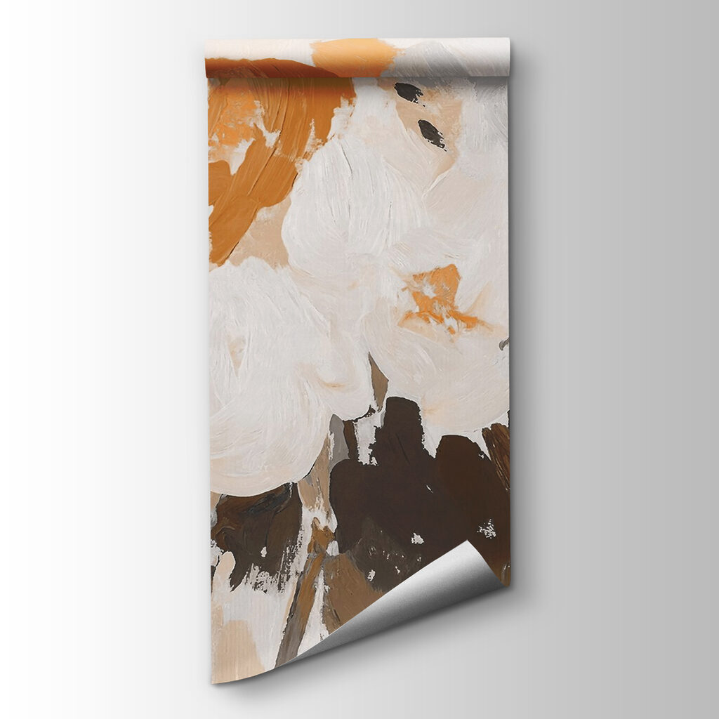 Painting of flowers with different colors