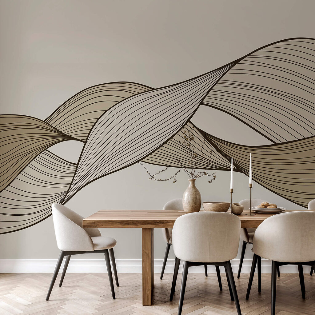 Hnedé a čierne vlnovky Hnedé a čierne vlnovky