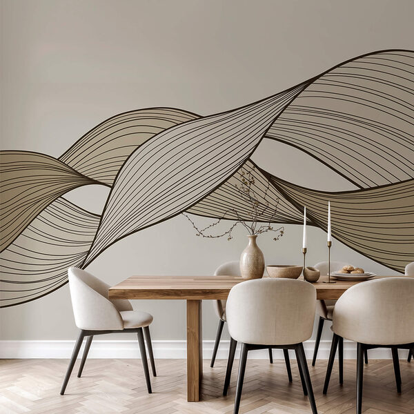 Hnedé a čierne vlnovky Hnedé a čierne vlnovky