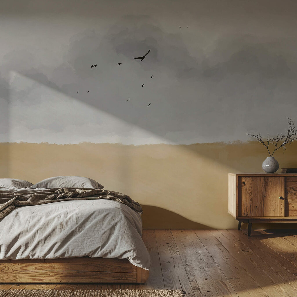 Vták lietajúci na oblohe Vták lietajúci na oblohe