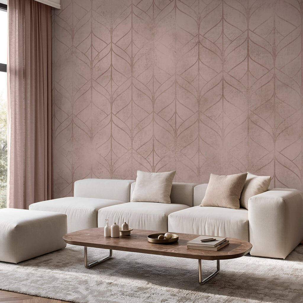 Ružový a hnedý vzor Ružový a hnedý vzor