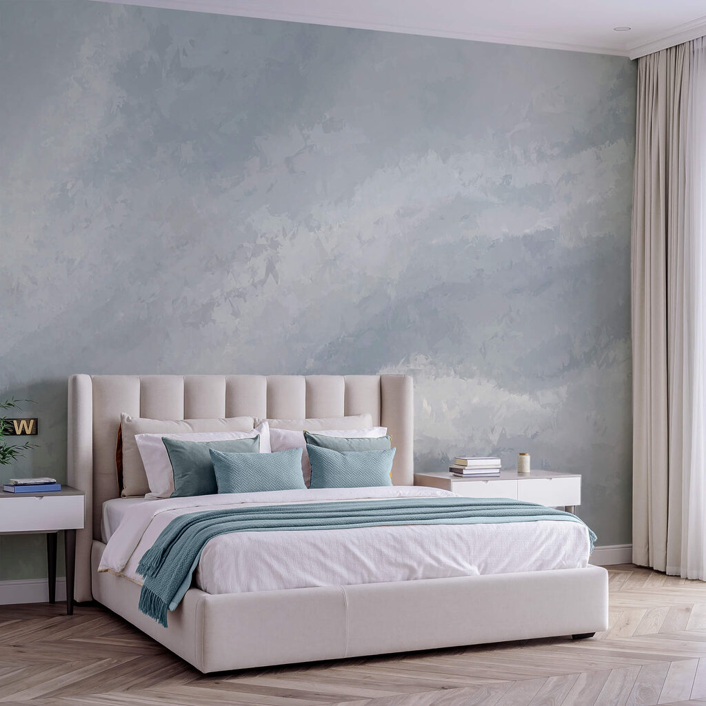 Jemné vlny jemných farieb