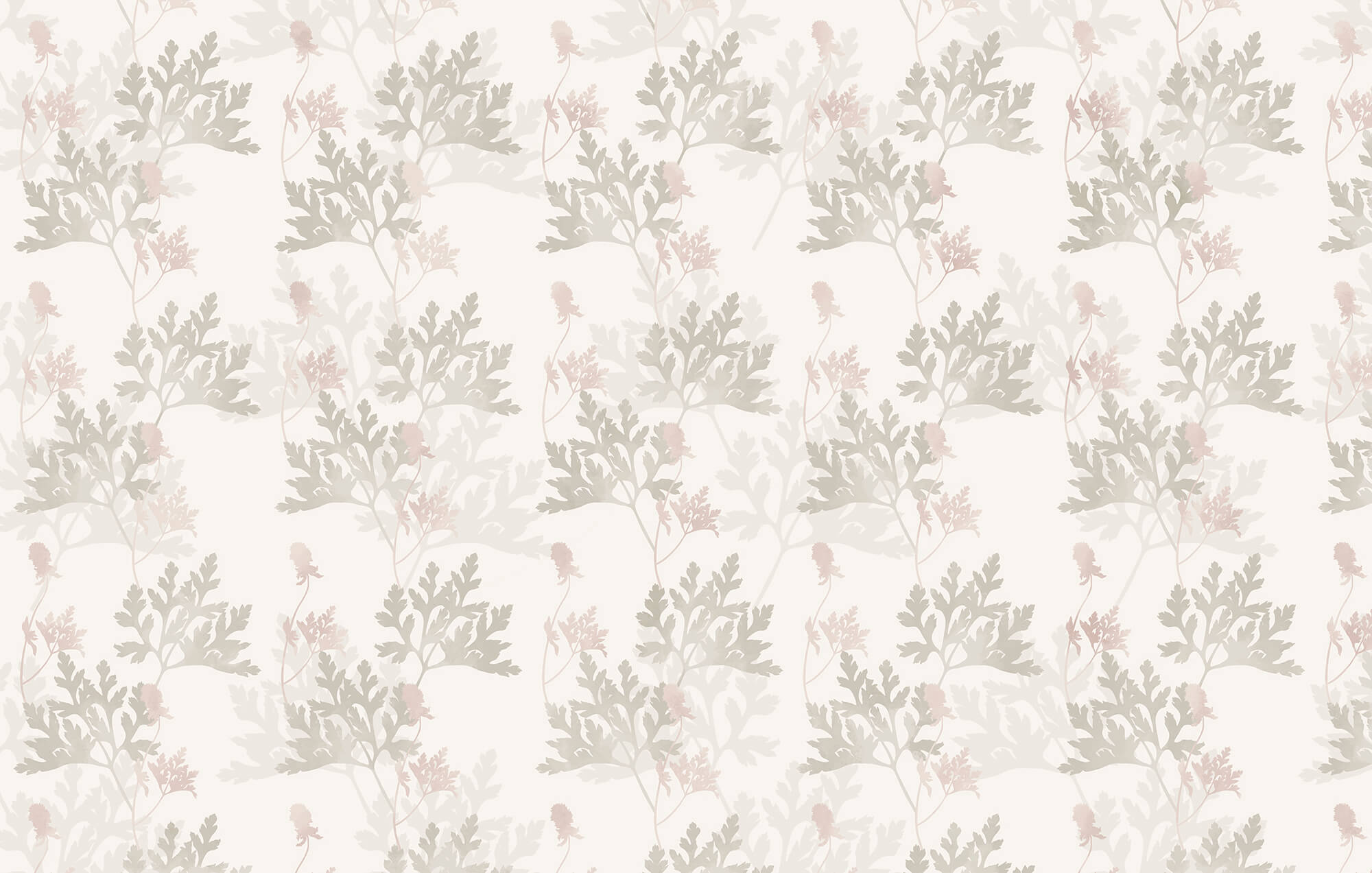 Pattern of leaves and flowers Pattern of leaves and flowers