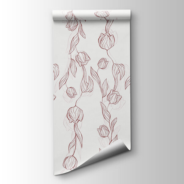 Pattern of flowers and leaves Pattern of flowers and leaves