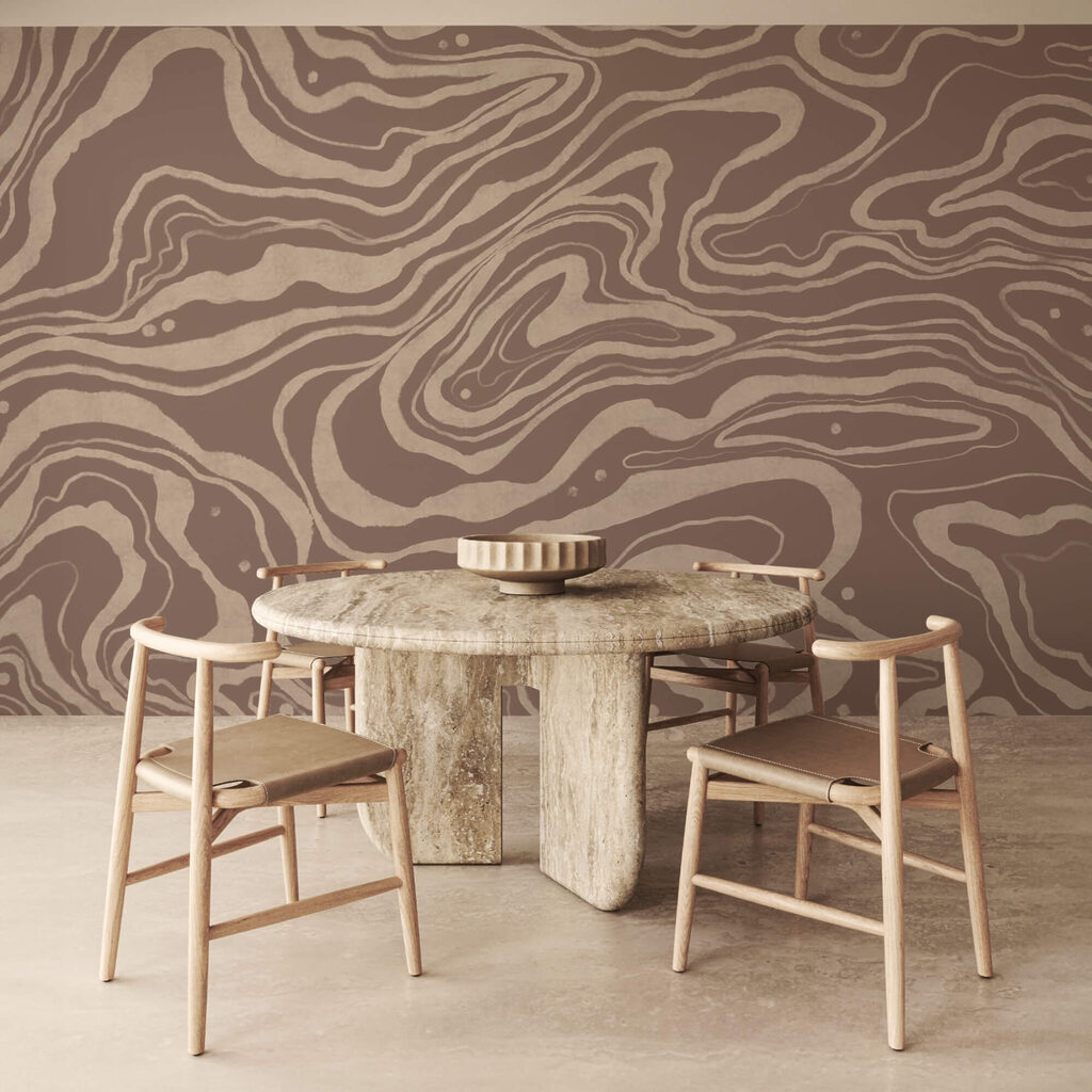 Hnedý a biely vzor Hnedý a biely vzor