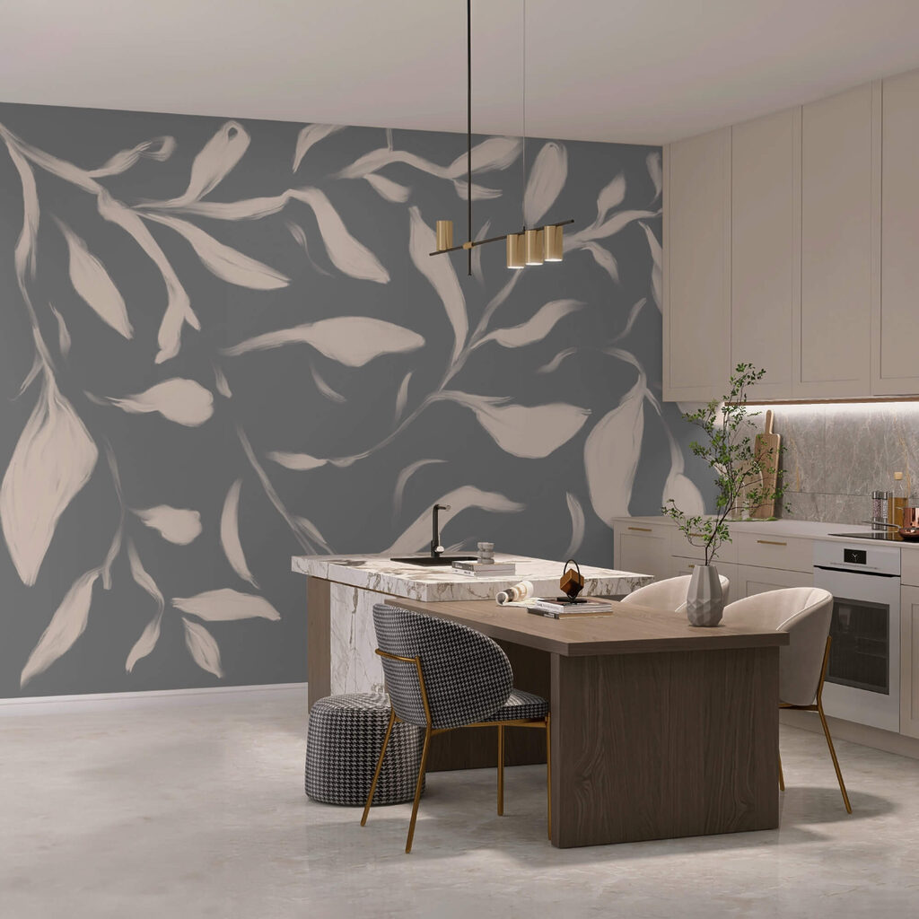 Jemné listy na jemnom pozadí Jemné listy na jemnom pozadí