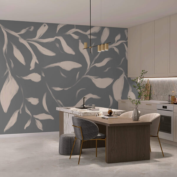 Jemné listy na jemnom pozadí Jemné listy na jemnom pozadí