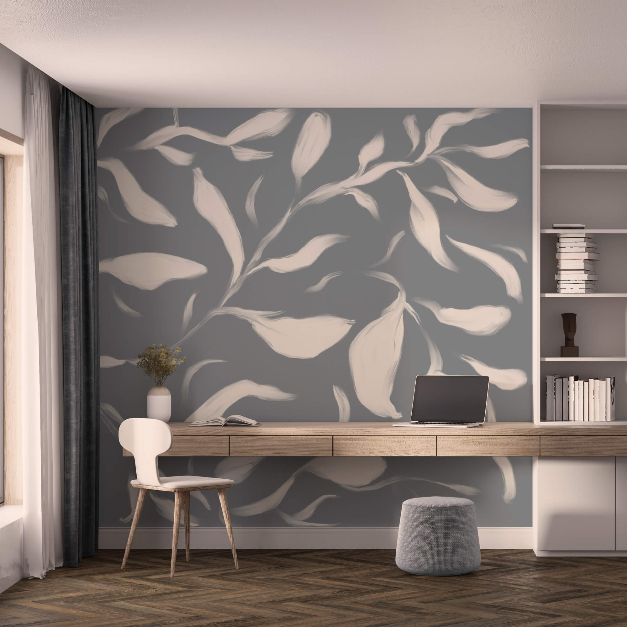 Jemné listy na jemnom pozadí Jemné listy na jemnom pozadí