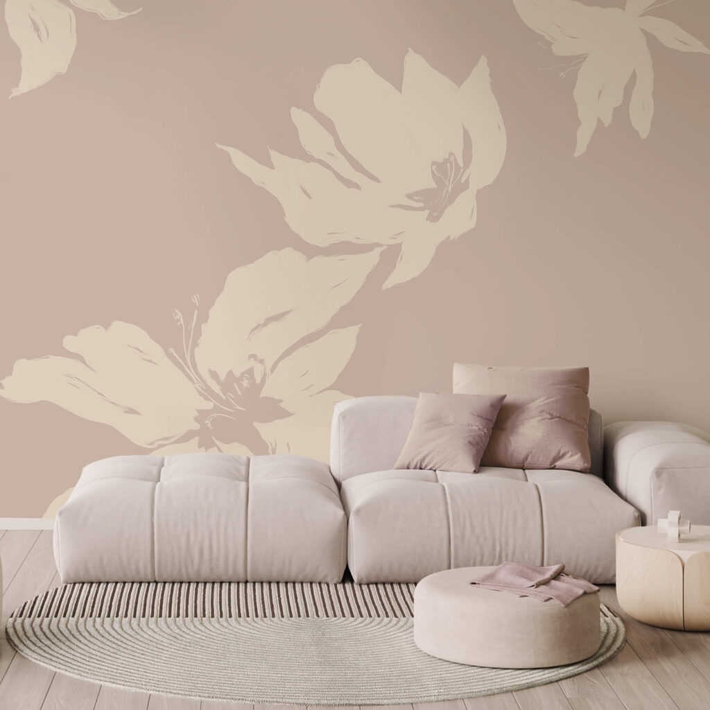 Jemné kvety na jemnom pozadí Jemné kvety na jemnom pozadí