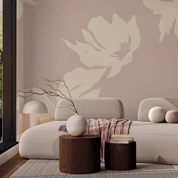 Jemné kvety na jemnom pozadí Jemné kvety na jemnom pozadí