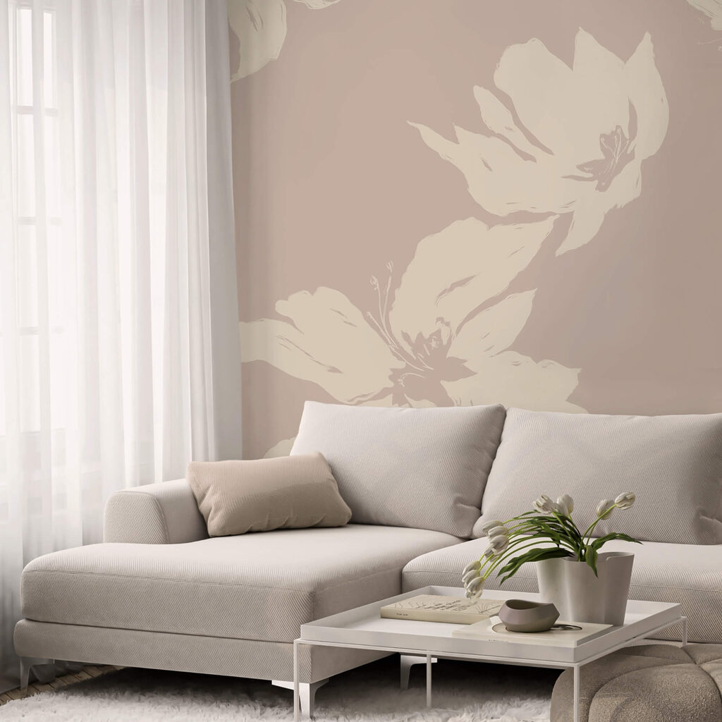 Jemné kvety na jemnom pozadí Jemné kvety na jemnom pozadí