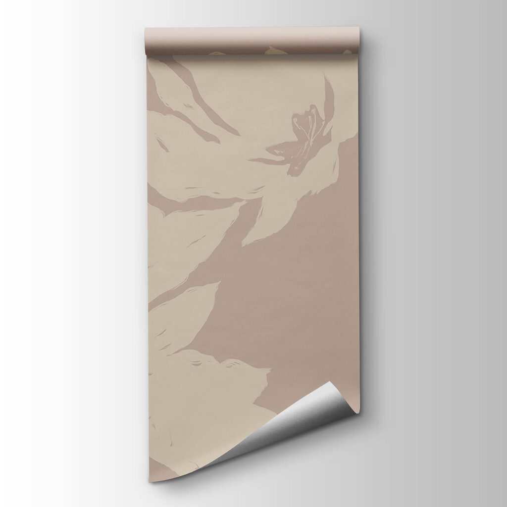 Soft florals on a gentle background Soft florals on a gentle background