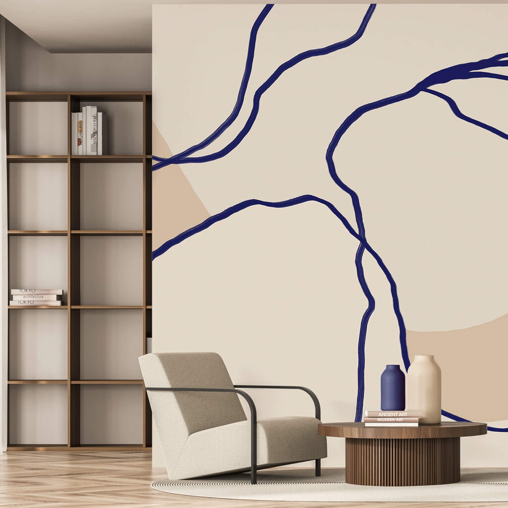 Plynulé línie na jemnom pozadí Plynulé línie na jemnom pozadí