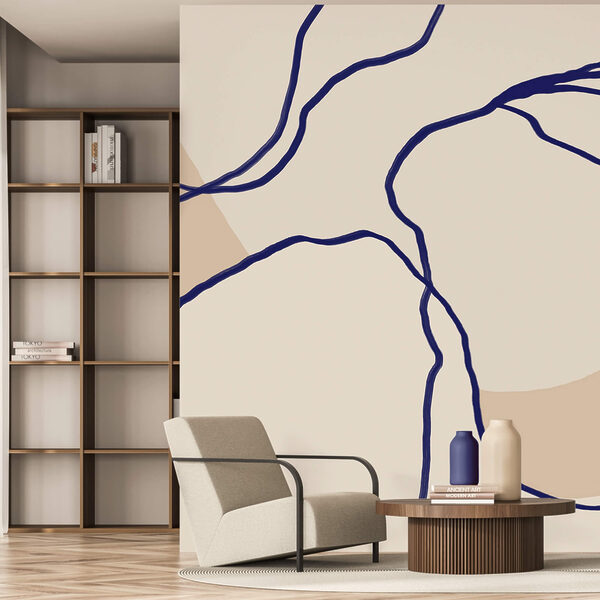 Plynulé línie na jemnom pozadí Plynulé línie na jemnom pozadí