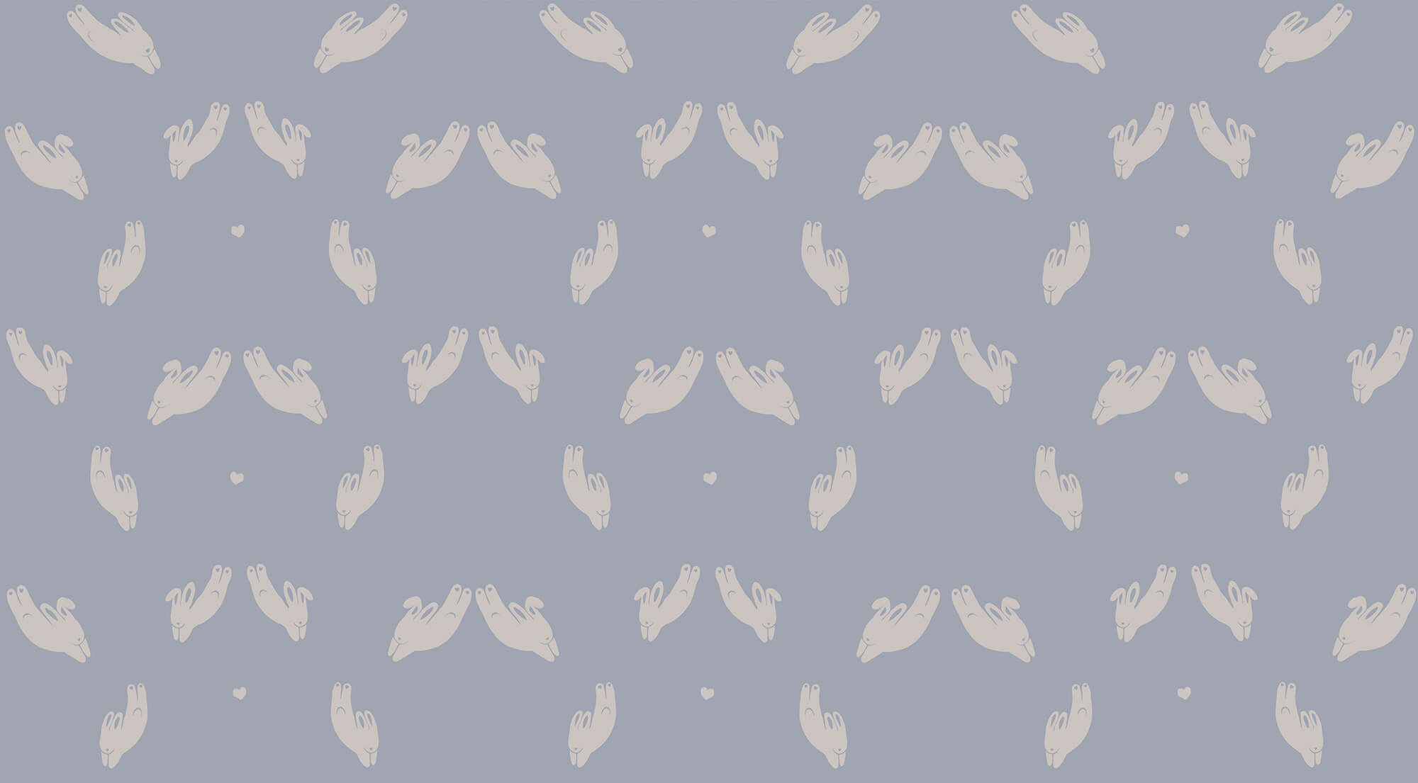 Pattern of hands on a blue background Pattern of hands on a blue background