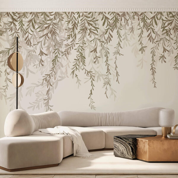 Jemné listy v jemných odtieňoch