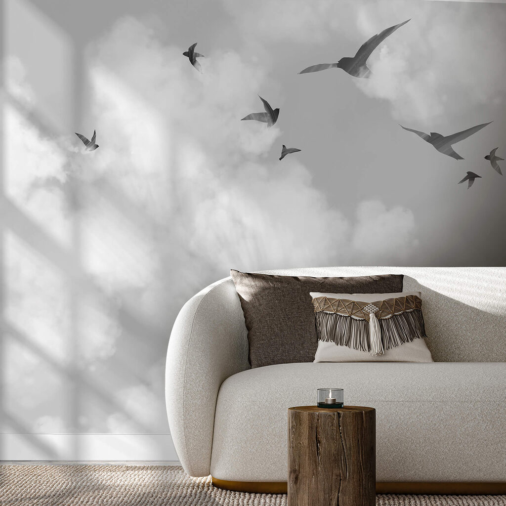 Vtáky lietajúce vtáky na oblohe Vtáky lietajúce vtáky na oblohe