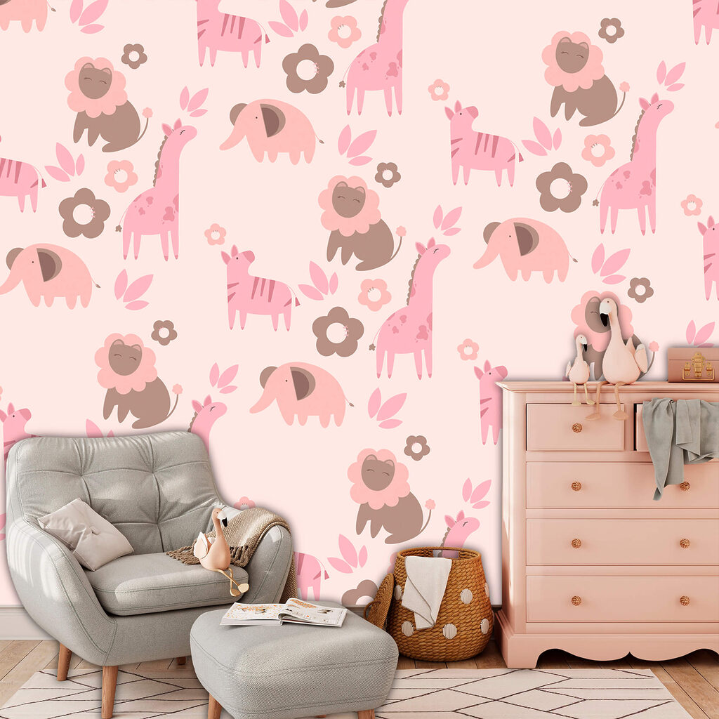 Vzor zvierat a kvetov Vzor zvierat a kvetov